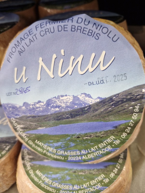 U NINU fromage fermier brebis-corse