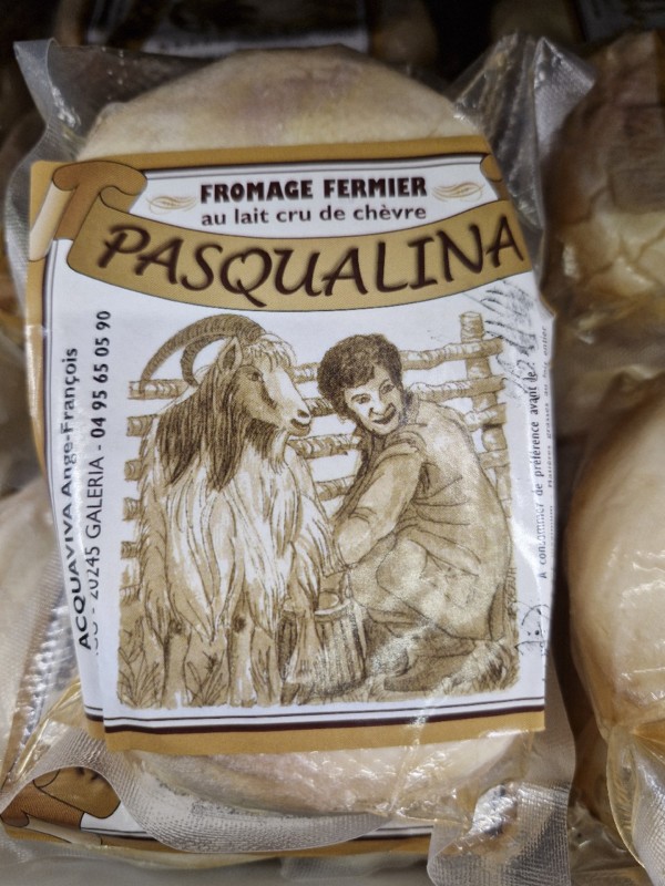 PASQUALINA fromage fermier de chèvre-corse