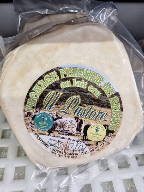 U PASTORE fromage fermier de brebis-corse